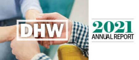 DHW 2021 Annual Report cover