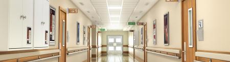 Hospital corridor