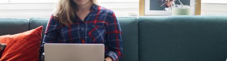 Woman on laptop