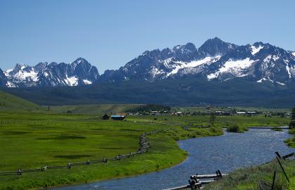 Salmon River near Stanley