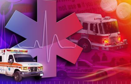 ambulance and fire truck response