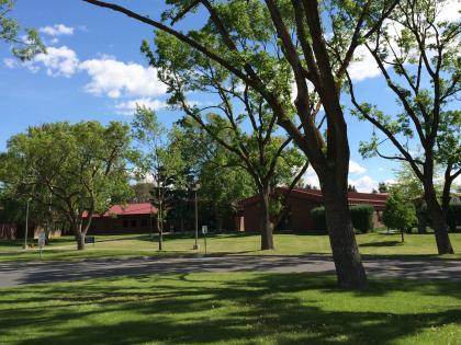Exterior of the State Hospital South Psych Treatment Center in Blackfoot, ID